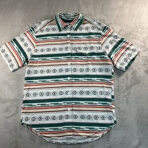 Vintage Cabin Creek Medium Men’s Button Down Shirt southwest stripe